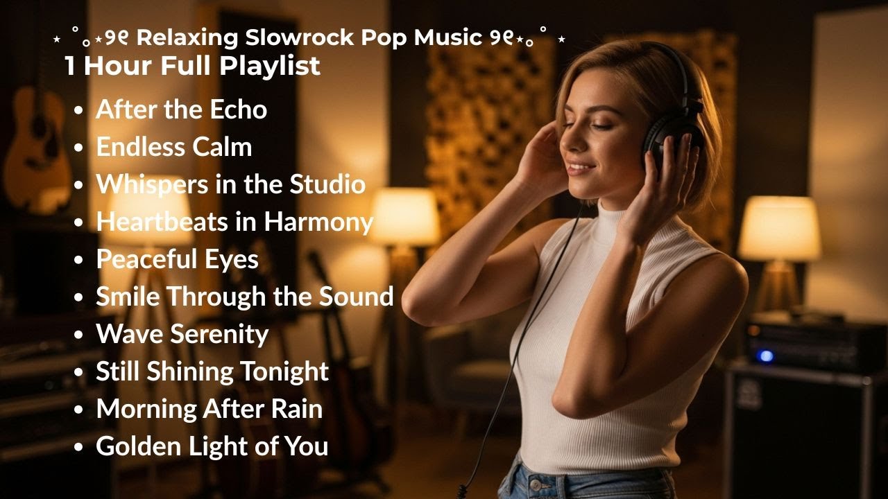 Midnight Slow Rock Calm &bull; Peaceful Pop Rock for Quiet Nights