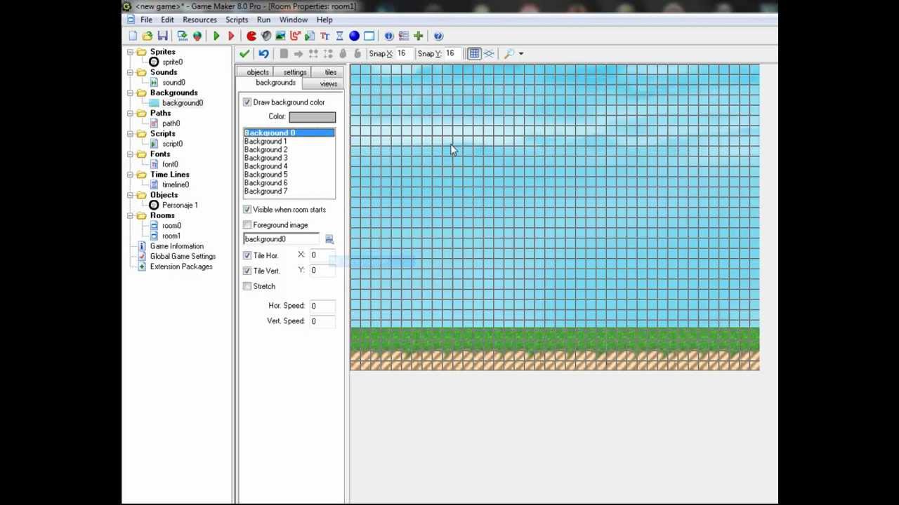 Tutorial Aprender Game Maker 8 desde lo básico hasta avanzado - (Conociendo GM8 Parte 1)