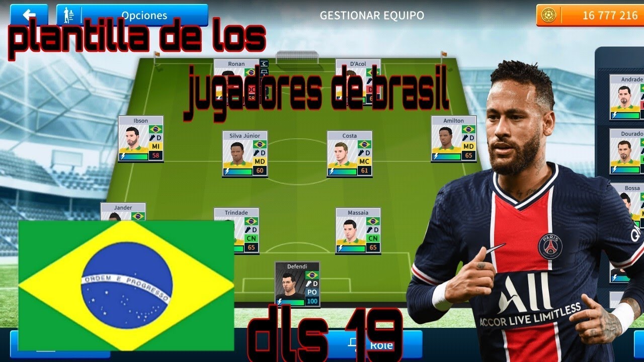 Los peores jugadores de brasil en dls 19