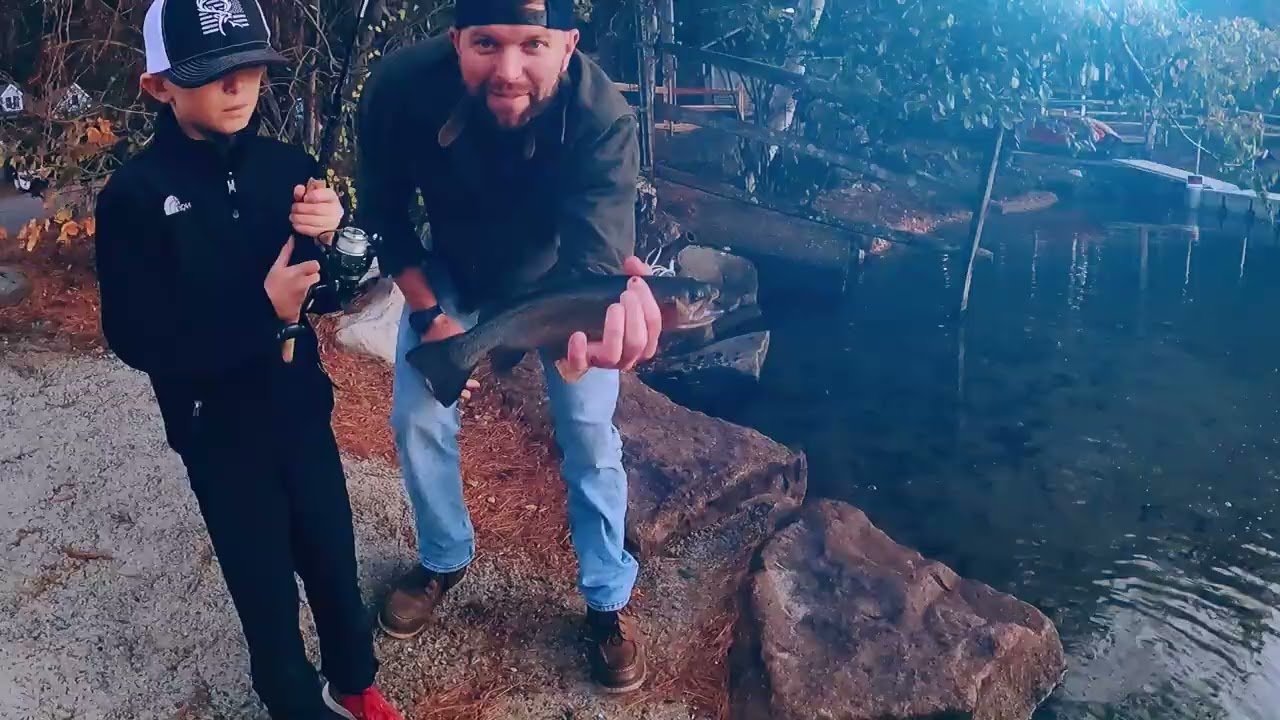 West Hill CT Fishing. Trout and Kokanee Salmon Update 10/16/24