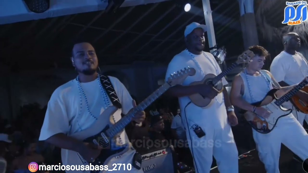 HARMONIA E PERCUSSÃO DÃO UM SHOW NO ENSAIO DO PSI