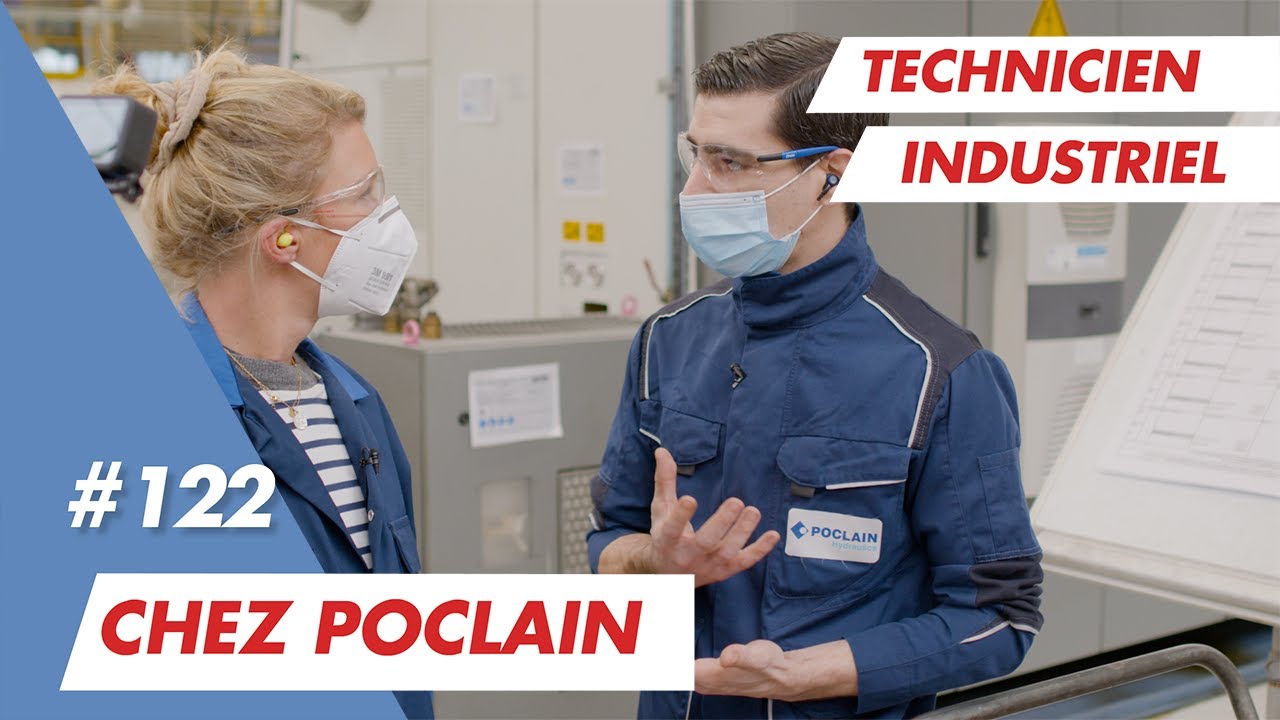 Moteurs ! Découvre le métier de technicien industriel chez Poclain Hydraulics