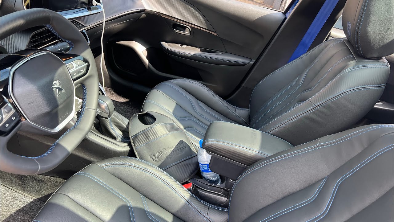 Novo peugeot 208 interna exclusiva com detalhes em fibra