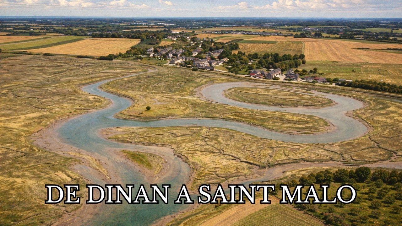 La Rance en Drone : Entre Dinan et Saint‑Malo, un Paradis Breton