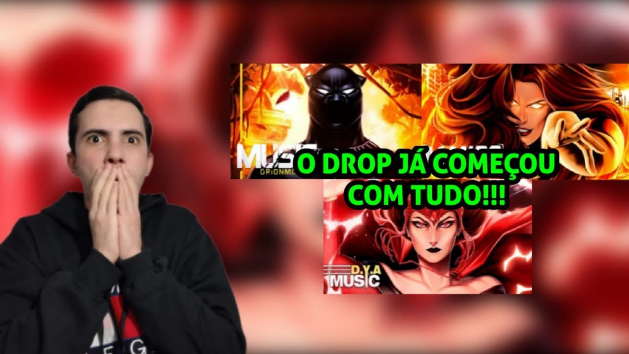 (3 EM 1) REACT Pantera Negra | ORION MC & Fênix | Jean Grey | Mands & Feiticeira Escarlate | D.Y.A