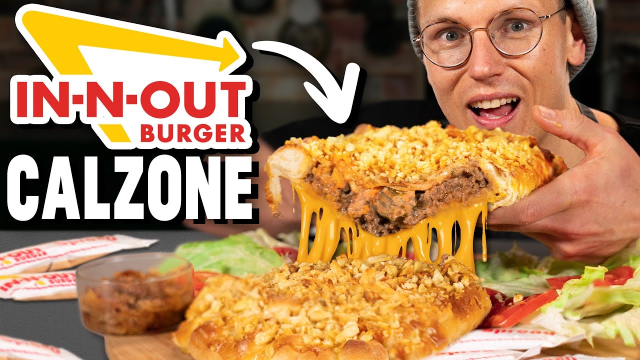 Josh Makes An In-N-Out Animal Style Calzone