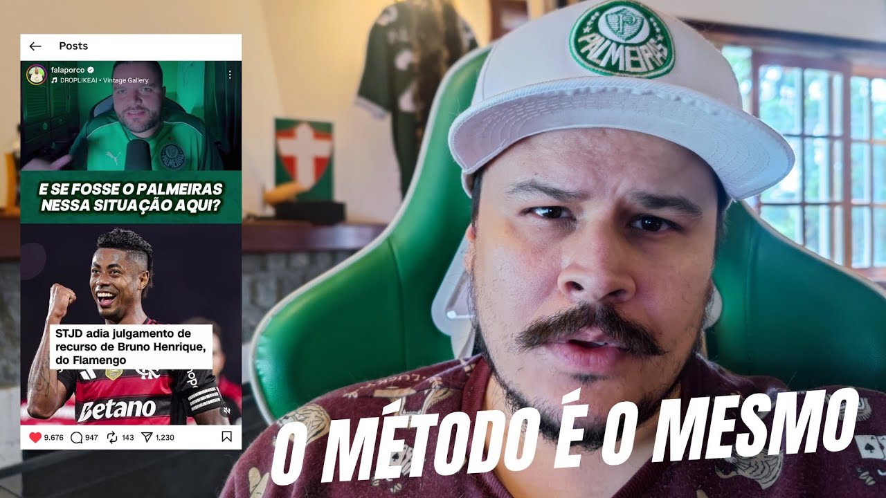 O FLAMENGO CHORA E LEMBRA DO PALMEIRAS MESMO AP&Oacute;S A VIT&Oacute;RIA SOBRE O SPORT | VAMOS FALAR DE BH?