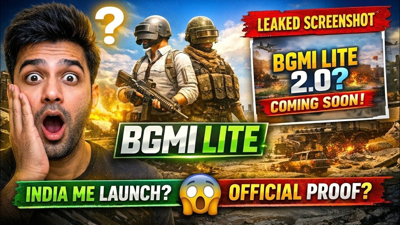 BGMI Lite Finally Coming Soon? 😍 | Release Date & New Leaks 2026