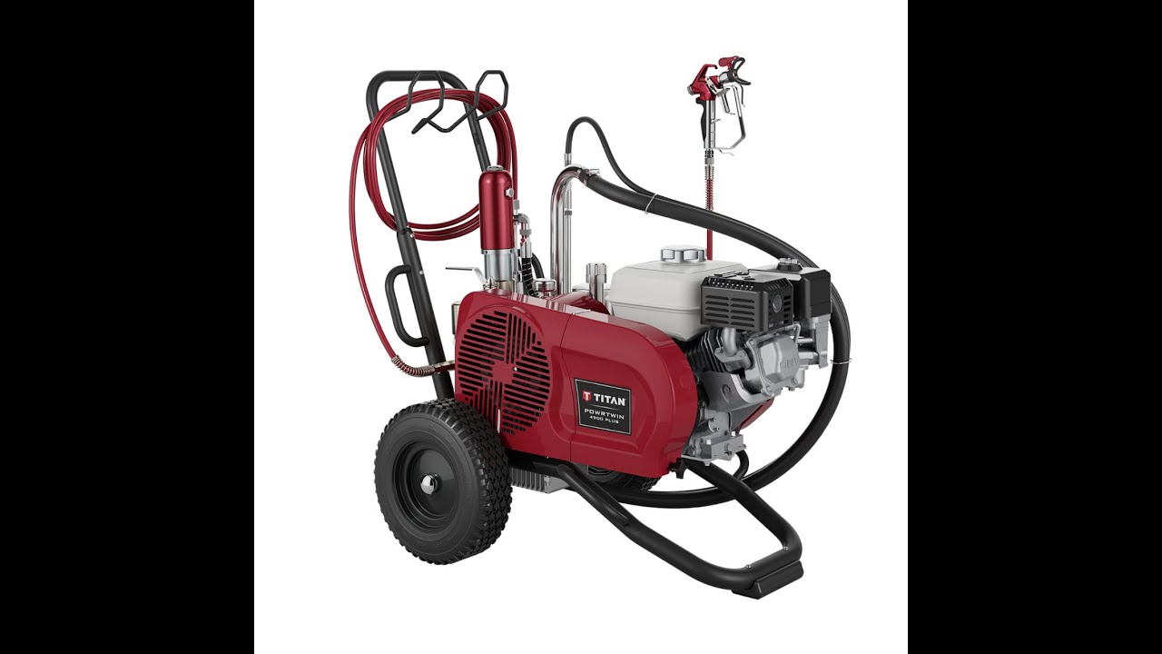 Titan PowrTwin Series Gas Airless Sprayers