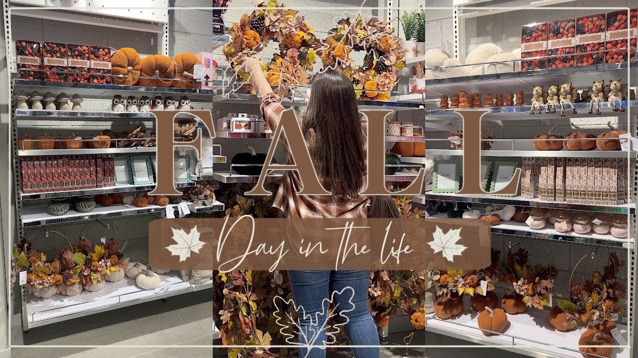 UN JOUR DANS MA VIE⎜On va voir les décos d'automne ensemble 🍂
