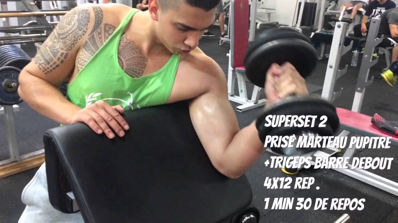 Comment EXPLOSER ses Bras en superset !