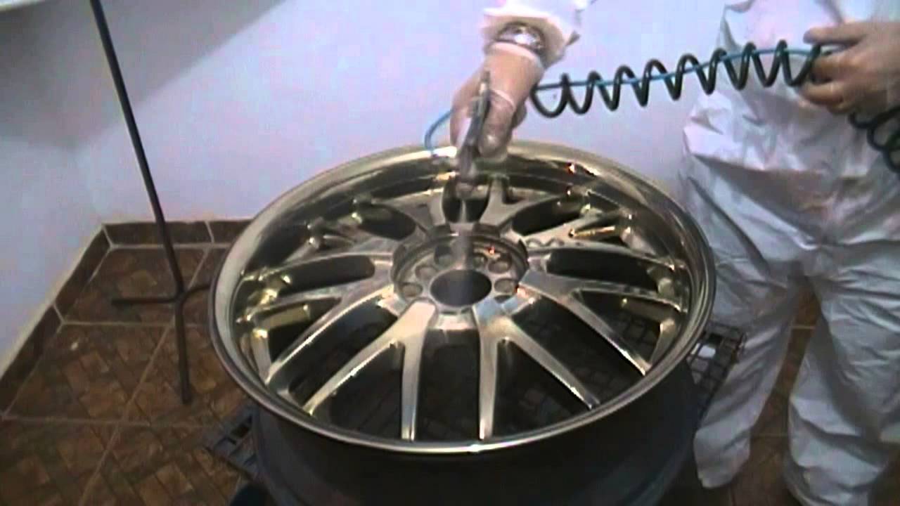 Mac Aerografia Oficina lata velha cromando roda Tsw kyalami Aro 20