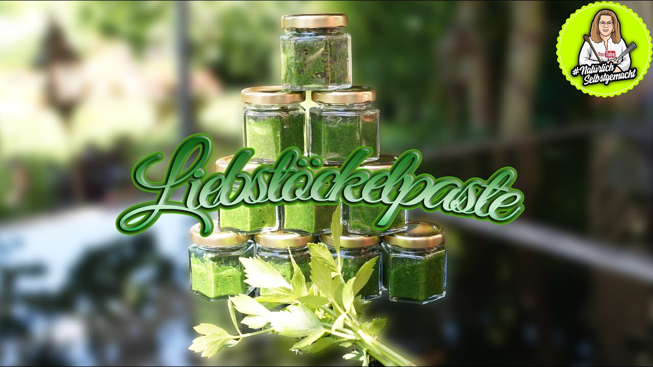 Liebstöckelpaste - natürliche Alternative zu Maggi