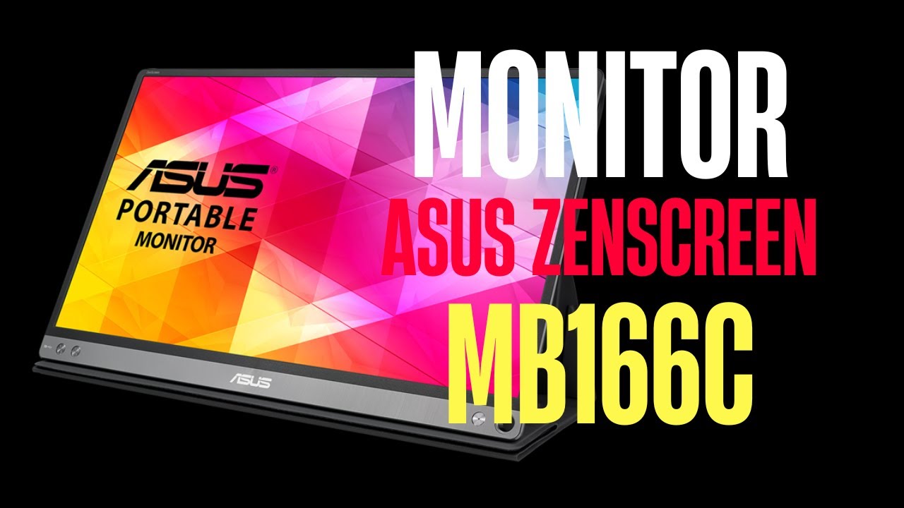 ¡ASUS ZenScreen MB166C! El Monitor Portátil que Necesitas