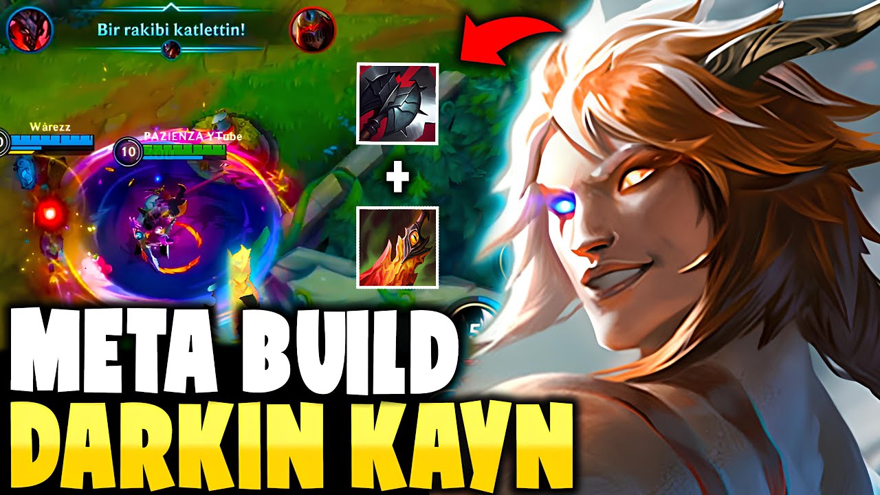 HEM HASAR HEM TANK METANIN EN İYİ KAYN BUILDI | Wild Rift Kayn