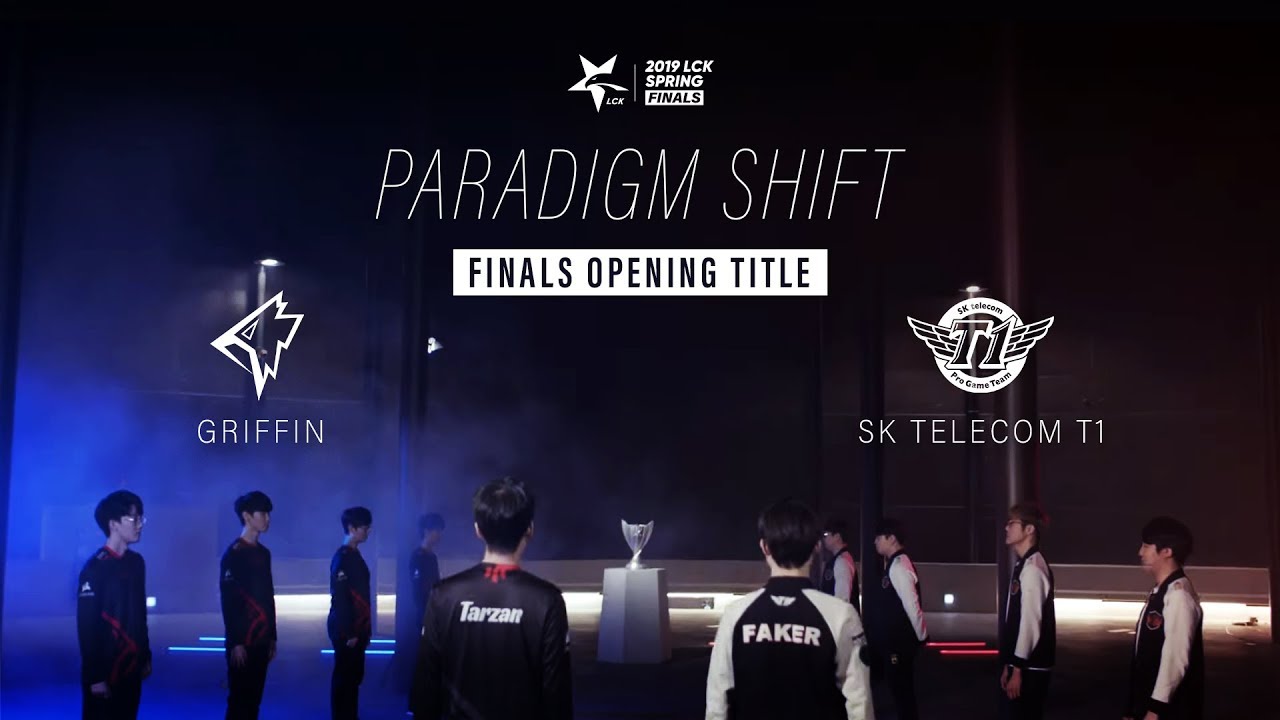 [2019 LCK Spring Finals 오프닝 타이틀]  