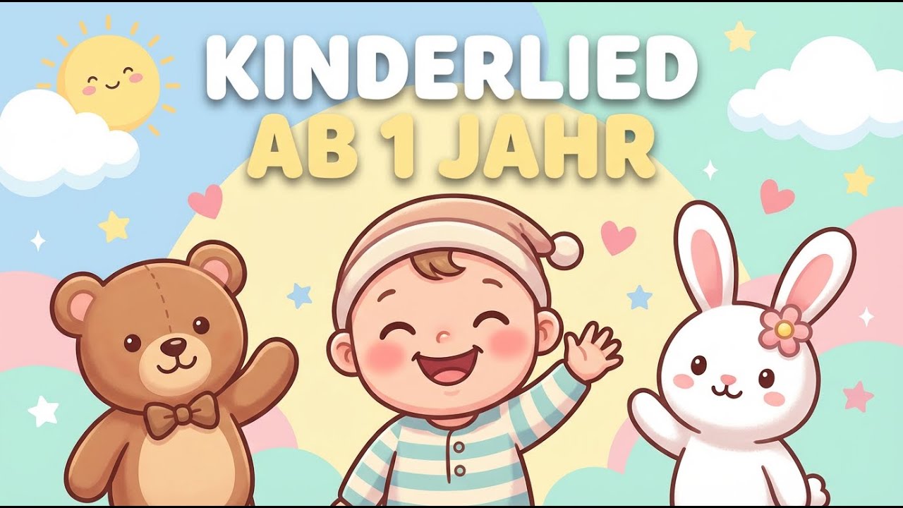 Kinderlied ab 1 Jahr | Hallo kleiner Sonnenschein | Lernlied & Bewegungslied für Babys