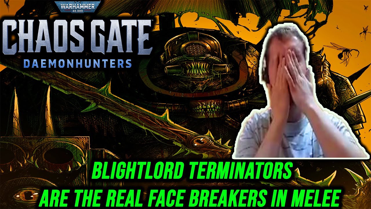 First Encounter With Blightlord Terminators In Early Game | Warhammer 40k Chaos Gate Daemonhunters