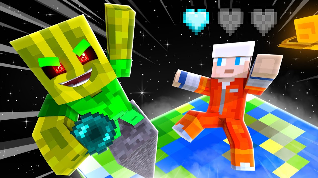 ICH ZIEHE 2. HERZ... MIT 1000IQ WELTRAUM FALLE?! (Minecraft Helden 2)