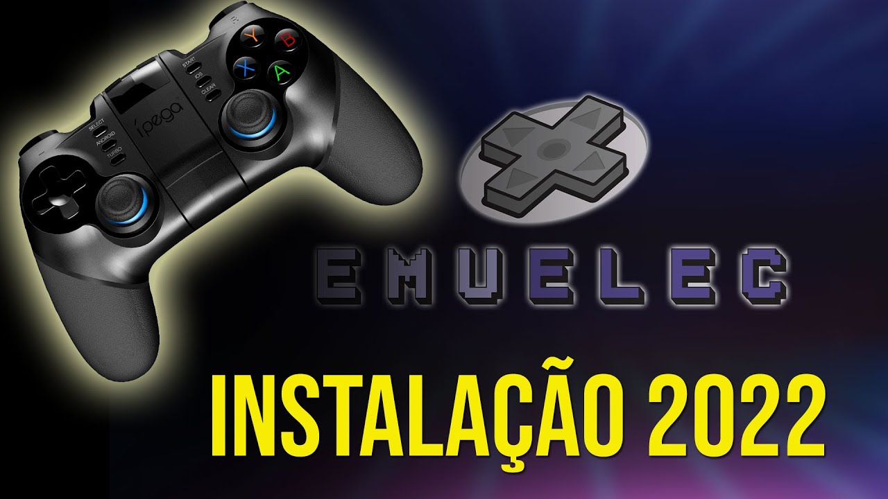 Como configurar controle ipega PG-9076 no emuelec video game retrô