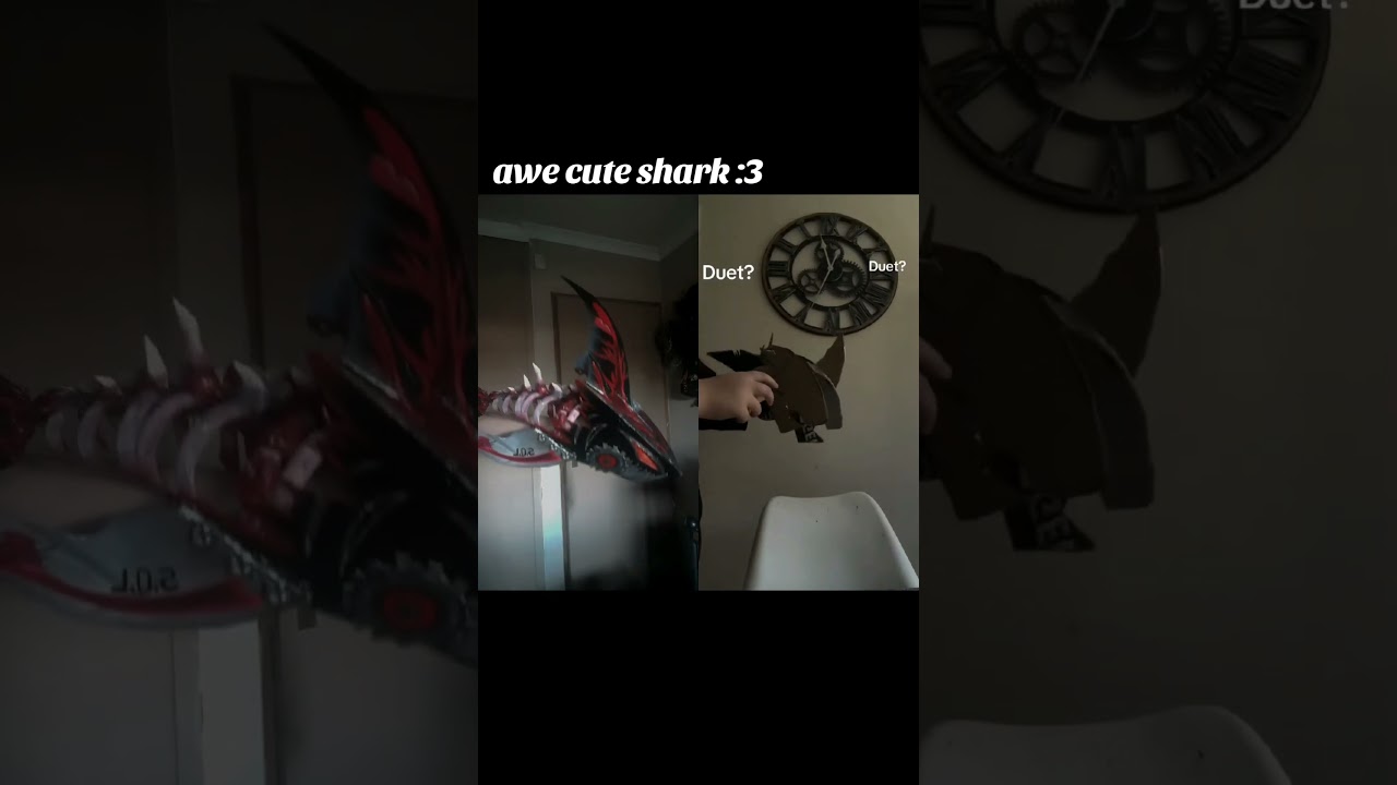 Shark duo :3 #dragonlove #dragon #ScarOfLove #Dragonpuppet #shark