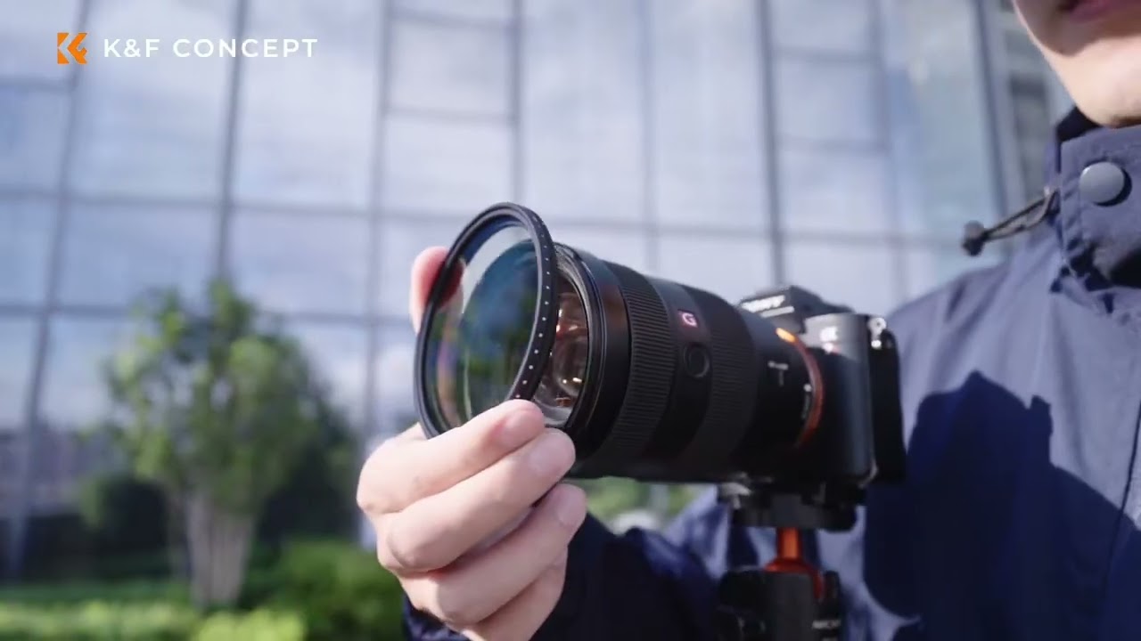 K & F Concept-ND2-ND2000 Filter, Densidade Neutra Variável para Lentes