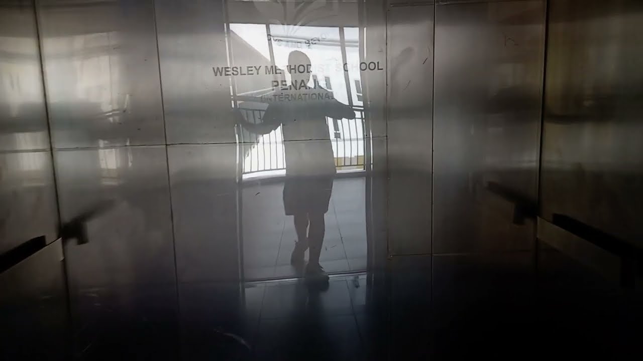 OTIS gen2 elevator at Wesley Methodist School Penang, Malaysia