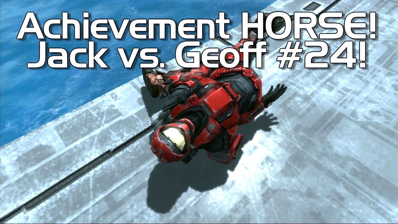 Halo: Reach - Achievement HORSE #24 (Jack vs. Geoff) | Rooster Teeth