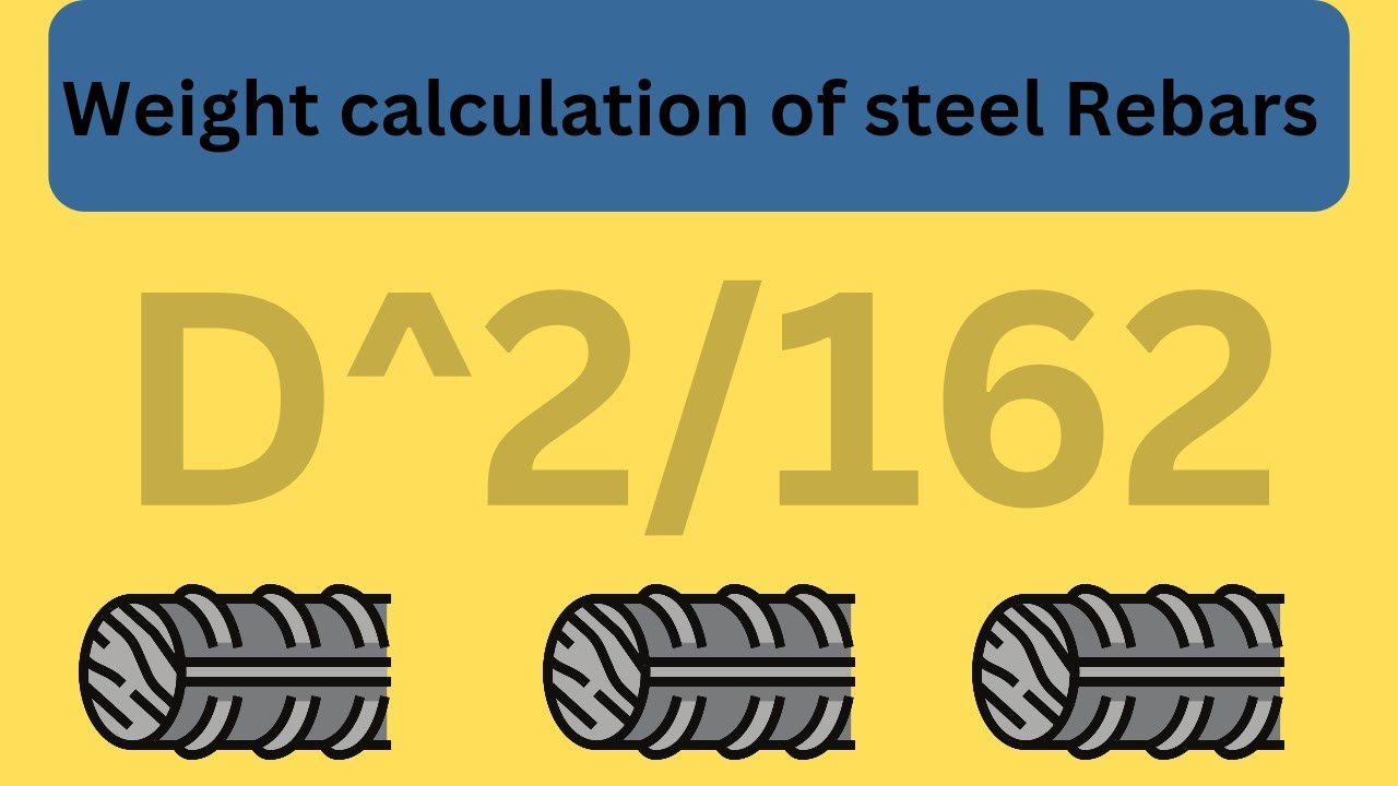 How to calculate weight of steel reinforcement bar ? Step-by-Step Guide and Example