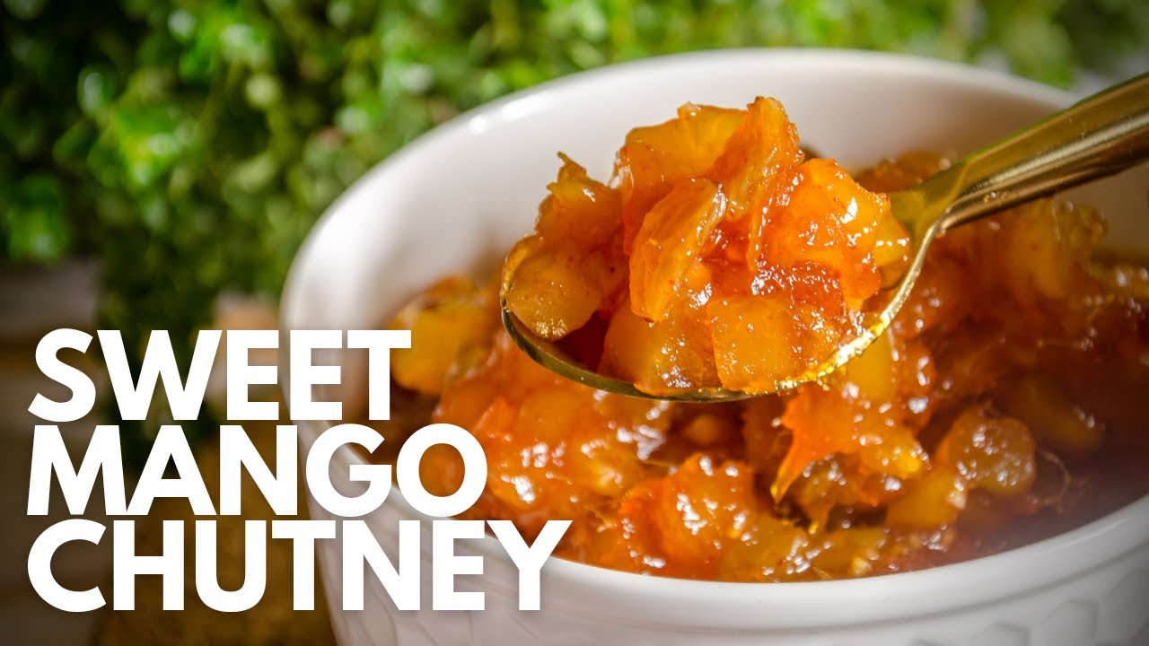 Goan Sweet Mango Chutney | Mango Chutney | Quick Raw Mango Recipe