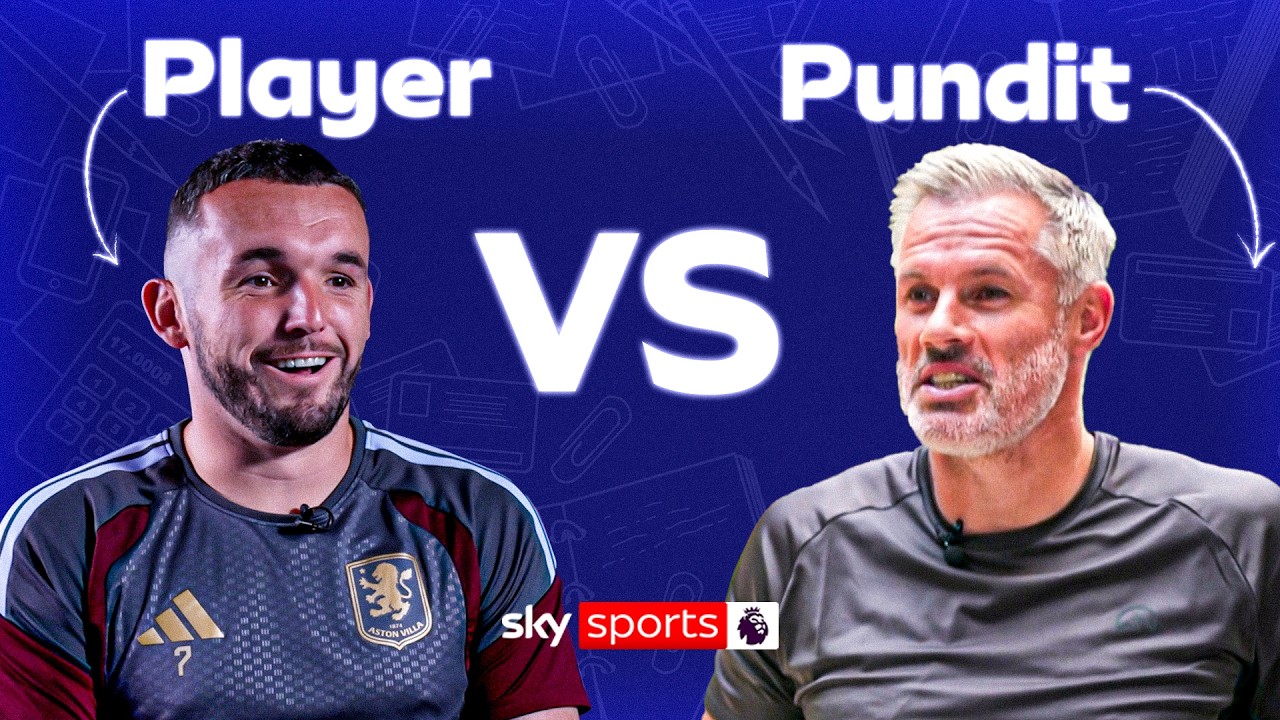 Jamie Carragher vs John McGinn | Player vs Pundit 🦁