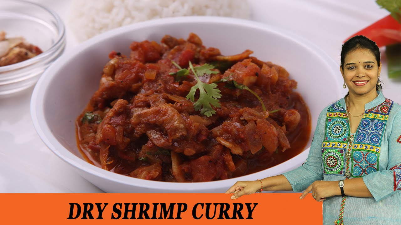 DRY SHRIMP CURRY - Mrs Vahchef