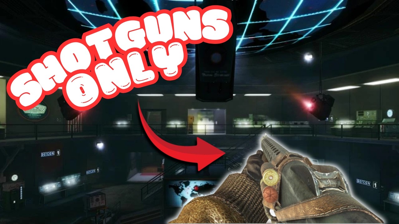 Shotguns Only Challenge - Black Ops 1 Zombies