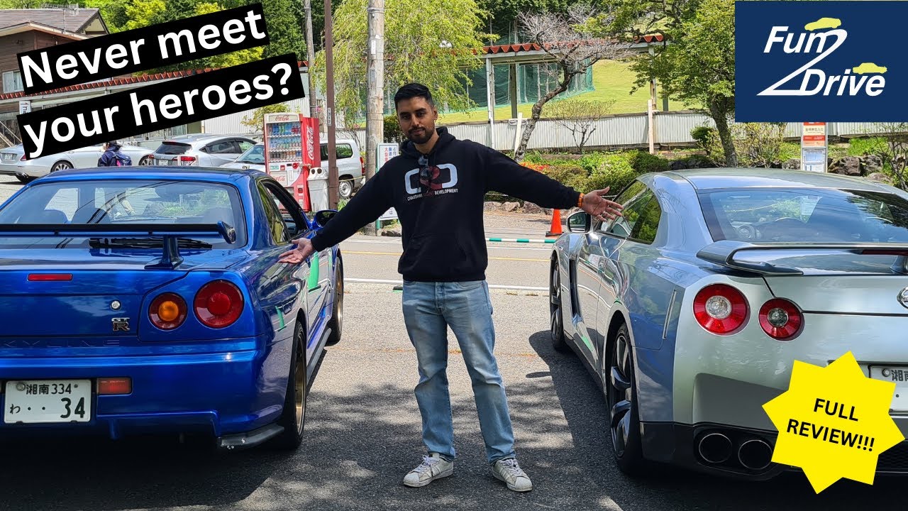 FUN2DRIVE Japan Review - Driving the dream R34 GTR and R35 GTR