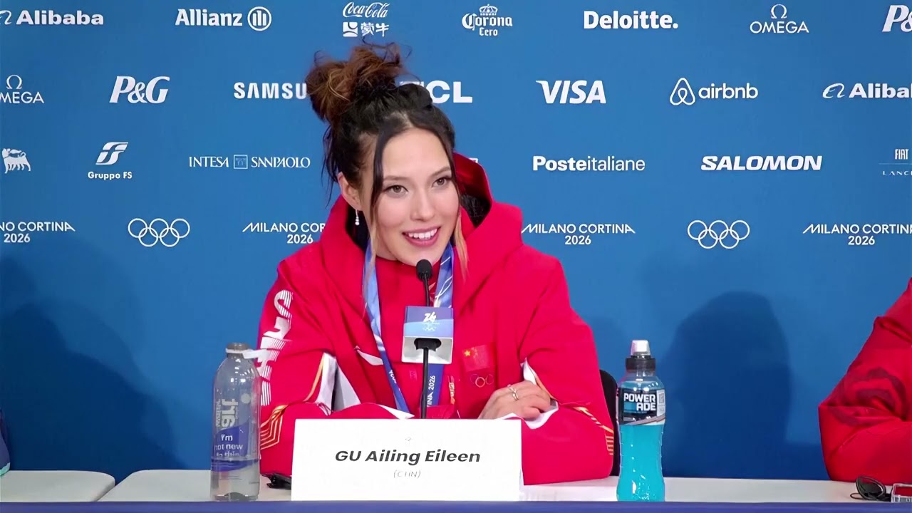 Eileen Gu goes viral for clap back at Olympic reporter's 'two golds lost' question