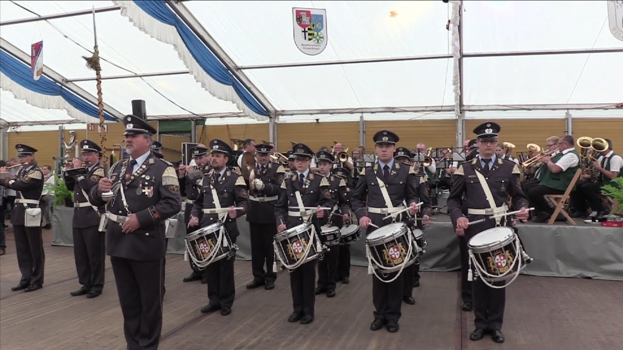 The Green Berets, Tambourkorps Elsen-Fürth, 90-jähriges Jubiläum Tambourcorps Neuenhausen 2015