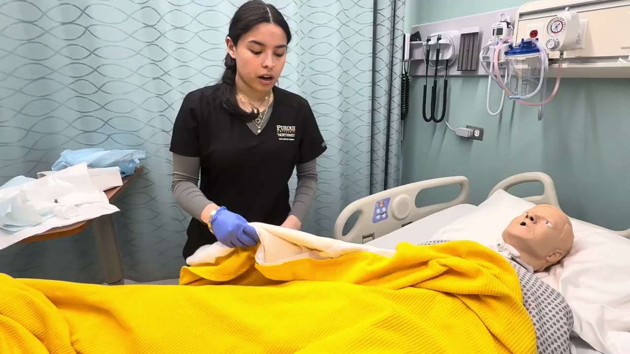 Catheterization of a male patient ￼