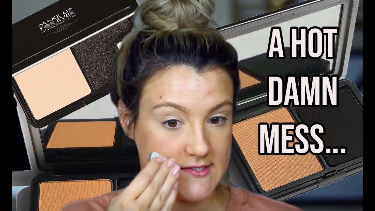 MUFE Matte Velvet Skin Blurring Powder Foundation.. YIKES | Loren Goldman