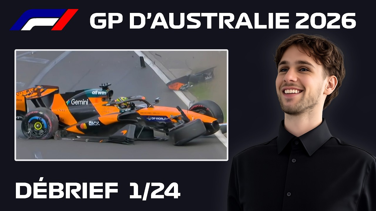 F1 : Débrief de la Course du GP d'Australie 2026