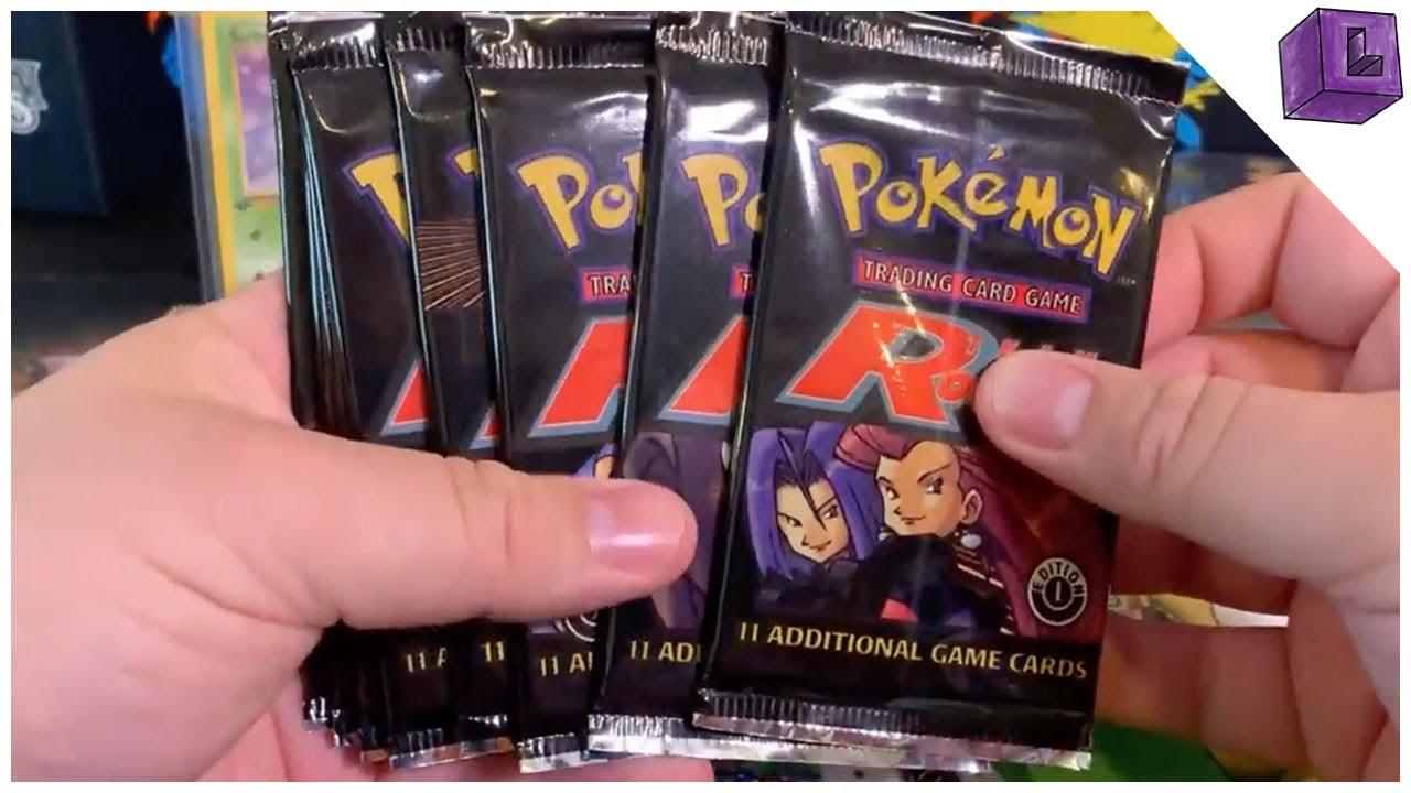 Opening *Unweighed* 1st Edition Team Rocket Pokemon Packs