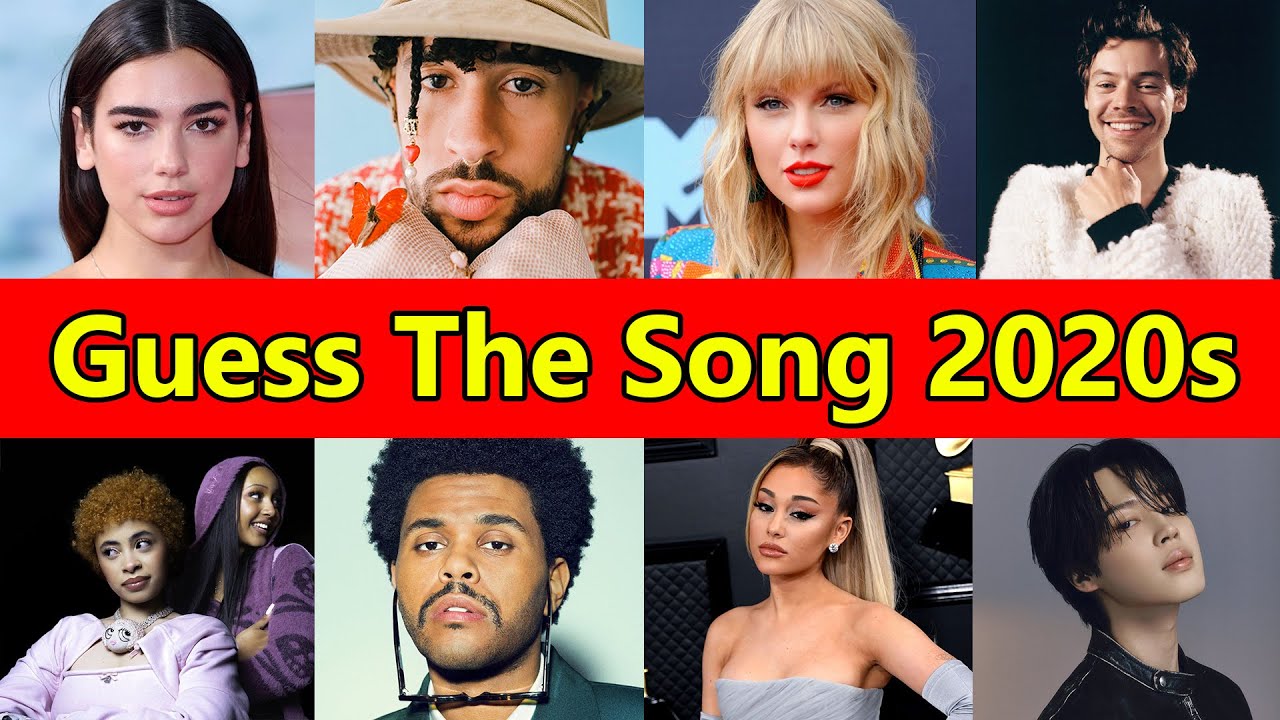 Guess the Top 50 Most Popular Songs of 2020s  🎵 | Music Quiz Video