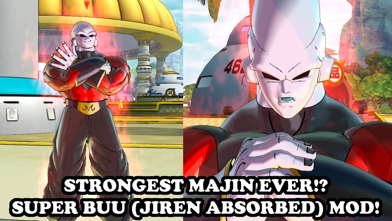 STRONGEST MAJIN EVER!? SUPER BUU (JIREN ABSORBED)! A MONSTER!!! Dragon Ball Xenoverse 2 Mods
