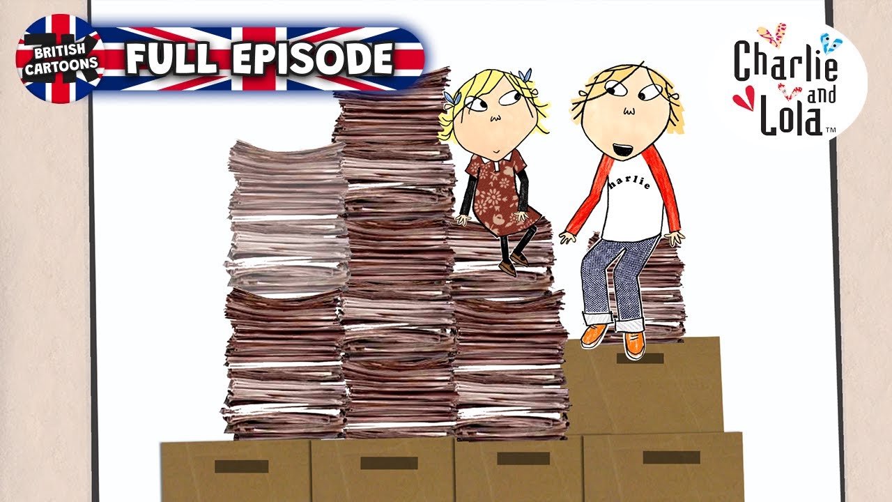Charlie and Lola - Season 2 EP22 - I Wish I Could Draw Like You | ZeeKay British Cartoons