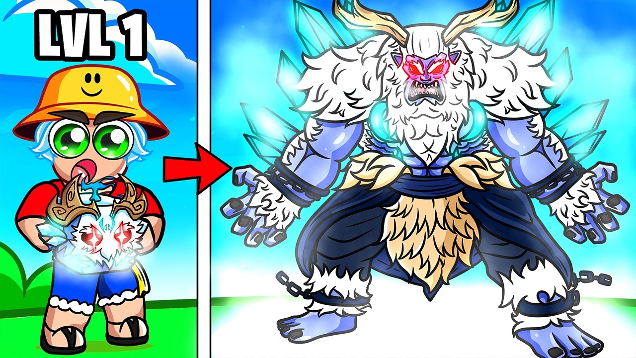 Becoming Most OP YETI in Blox Fruits Update!