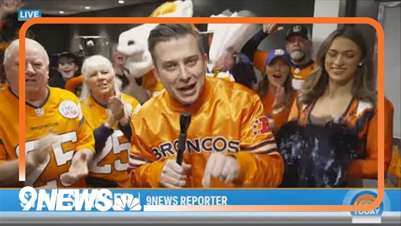 9NEWS' Steve Staeger leads Broncos pep rally on NBC's 'Today' show
