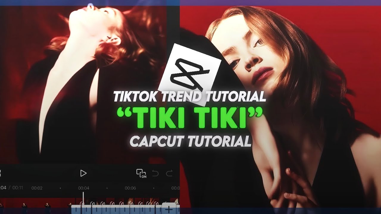 “Tiki tiki” new tiktok trend capcut tutorial