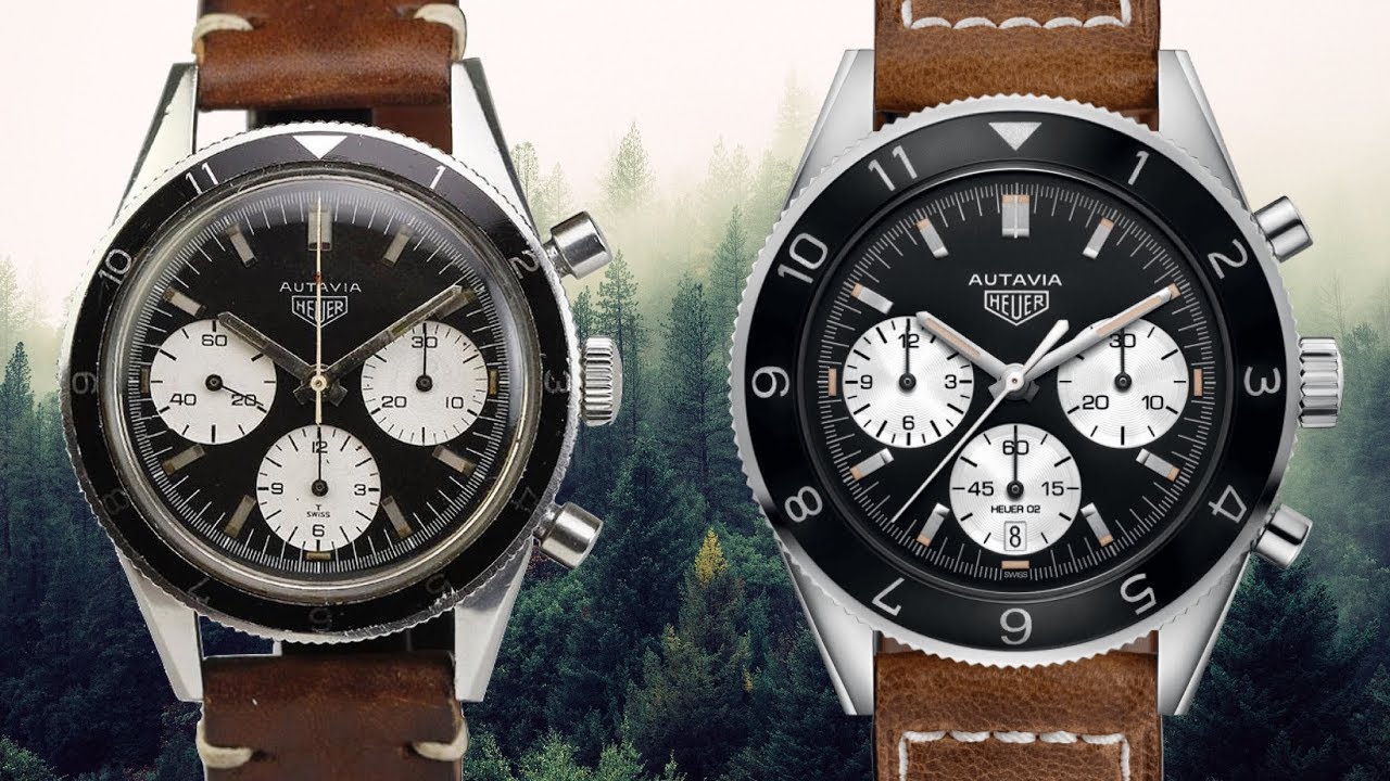 ORIGINAL VS. REISSUE: Heuer Autavia 