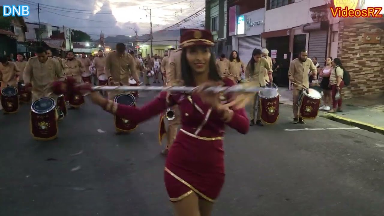 Banda Grande de Guanacaste en el Desfile Nacional de Bandas Cartago 2023. Parte 1