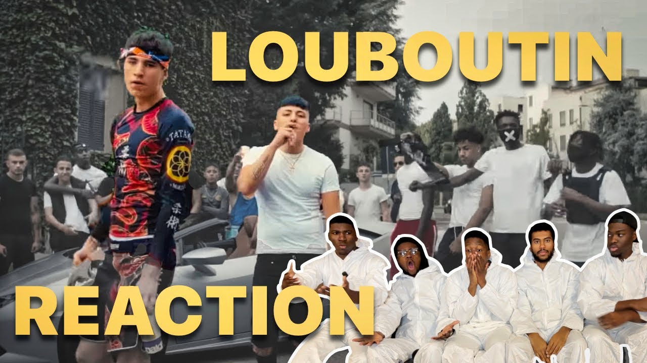 American Reaction to Italian Drill 🇮🇹|  PAIN - LOUBOUTIN feat RONDO (REACTION)
