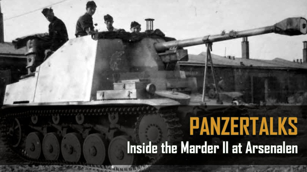 Hilary Doyle PanzerTalks - Inside the Marder II at Arsenalen